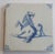 Dutch Man Under Falling Horse Tile from Delft, 1620s For Sale - Image 9 of 9