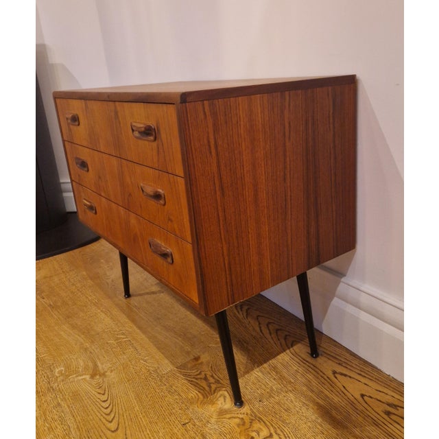 Teak Fresco Chest of Drawers with Tapered Legs from G Plan, 1960s For Sale - Image 4 of 17