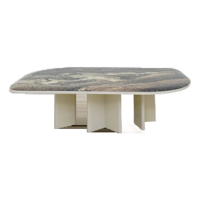 Luana Marble Coffee Table by Bendixen Design, 1960s For Sale