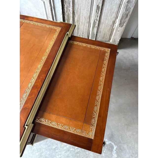 20th-Century Directoire Flat Desk, 1970s For Sale - Image 6 of 13