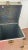 Vintage Campaign Chests Trunks Pair Silver Metal Industrial For Sale - Image 10 of 17