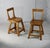 Set of Brutalist Wooden Stools, France, 1960s For Sale - Image 15 of 18
