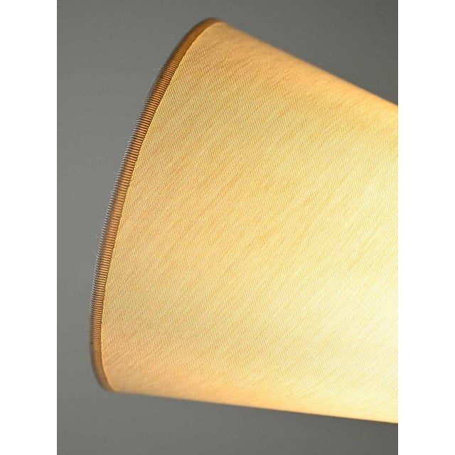 Scandinavian 3-Armed Floor Lamp in Teak and Brass, 1950s For Sale - Image 14 of 16