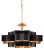 Black Currey & Company Grand Lotus Black Large Chandelier For Sale - Image 8 of 8