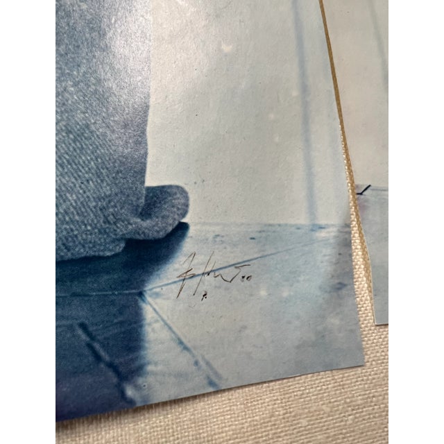 1970s Jiri Kolar Origami Self Portrait For Sale - Image 12 of 12