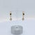 10k Yellow Gold Hoop Earrings With 0.15ct Lab-Grown Diamond Drops, A Pair For Sale In Phoenix - Image 6 of 7