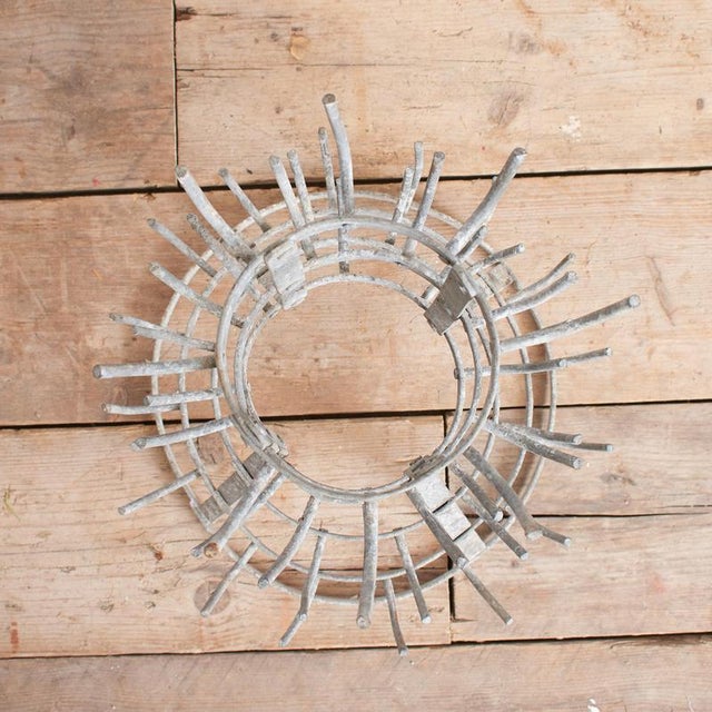 Vintage French Bottle Drying Rack, 1960s For Sale - Image 3 of 8