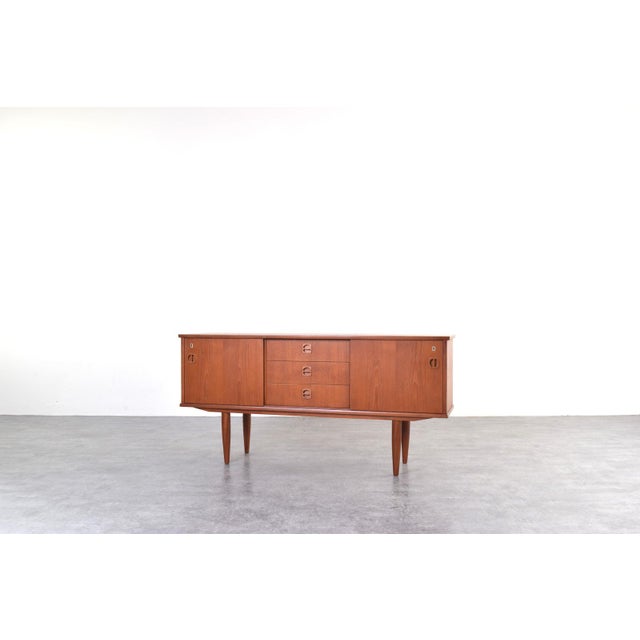 1960s Mid-Century Danish Teak Sideboard, 1960s For Sale - Image 5 of 18