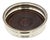 Silver Bottle Base with Rosewood Bottom For Sale