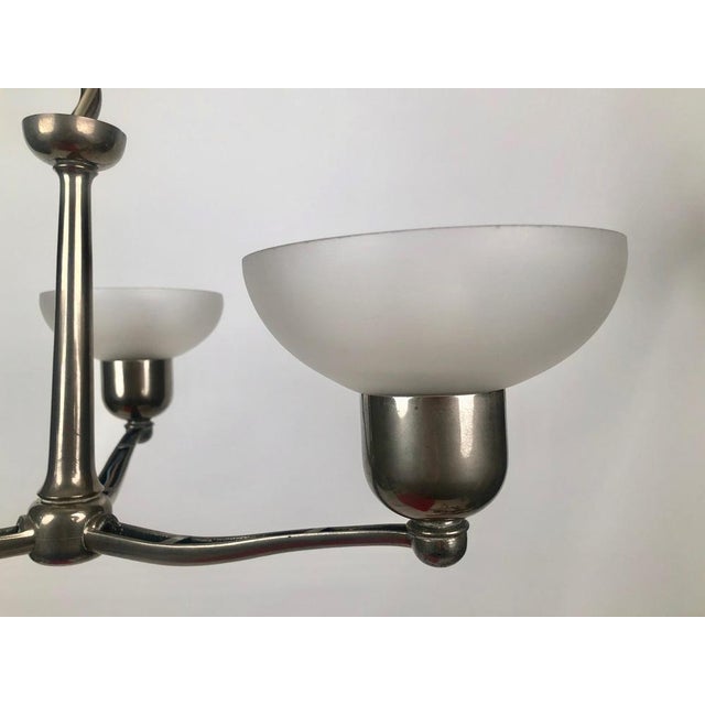 Wood Functionalist Pendant Light, Austria, 1933 For Sale - Image 7 of 18