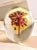Mid 20th Century Large Glass Egg Shaped Paper Weight With Stunning Floating Petunia For Sale - Image 5 of 6