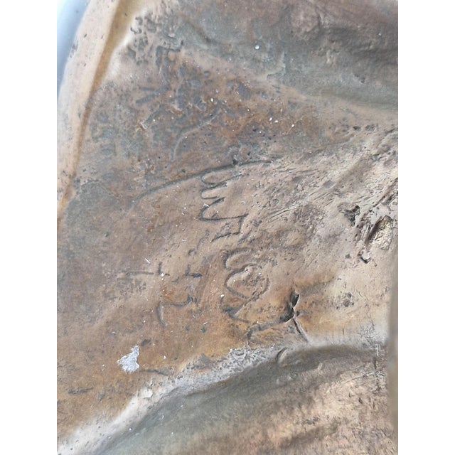 Turcato, Sculpture, 1972, Bronze For Sale - Image 10 of 12