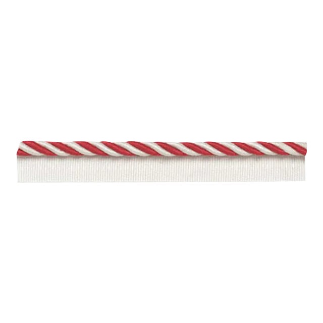 Sample - Schumacher Capri Lipcord in Coral For Sale