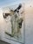 A striking contemporary mixed-media artwork featuring an expressive, atmospheric interpretation of the Statue of Liberty....