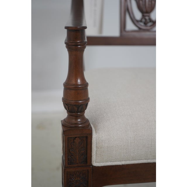 Set of 8 Theodore Alexander ‘The Iven Dining Room Armchairs’ For Sale - Image 14 of 18