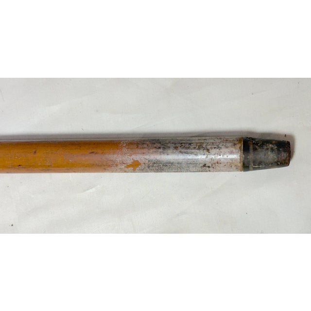 Antique 19th Century RFS & Co. Sterling Silver Malacca Wood Walking Stick Cane For Sale - Image 10 of 12
