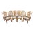 Set of 10 Harden Chippendale Style Cherry Dining Chairs For Sale