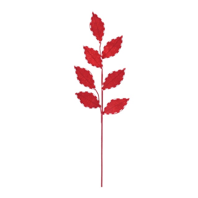 Add playful charm and handcrafted appeal to your seasonal décor with this Whimsical Stitched Leaf Spray set. Featuring...