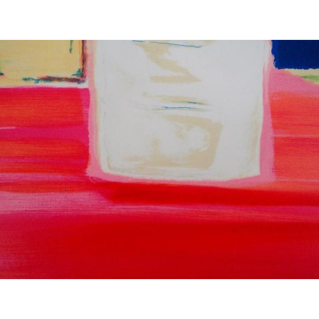 Claude Hemeret, Bouquet and Window on the Sea, Lithograph For Sale - Image 4 of 8