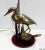 1970s Great Brass Heron Table Lamp, 1970s For Sale - Image 5 of 18
