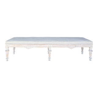 Early 19th Century Gustavian Style Swedish Footstool For Sale