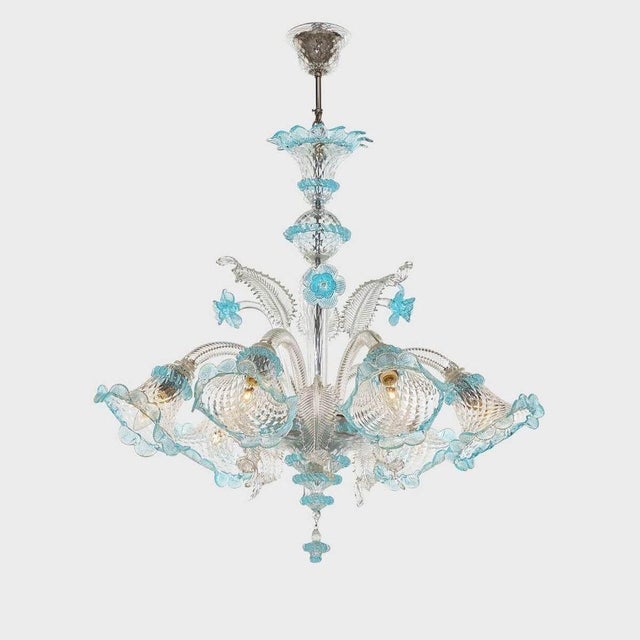 Murano Chandelier by Stilart For Sale - Image 4 of 4