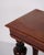 Wall or Console Table in Mahogany with Carved Round Legs, 1880s For Sale - Image 6 of 10