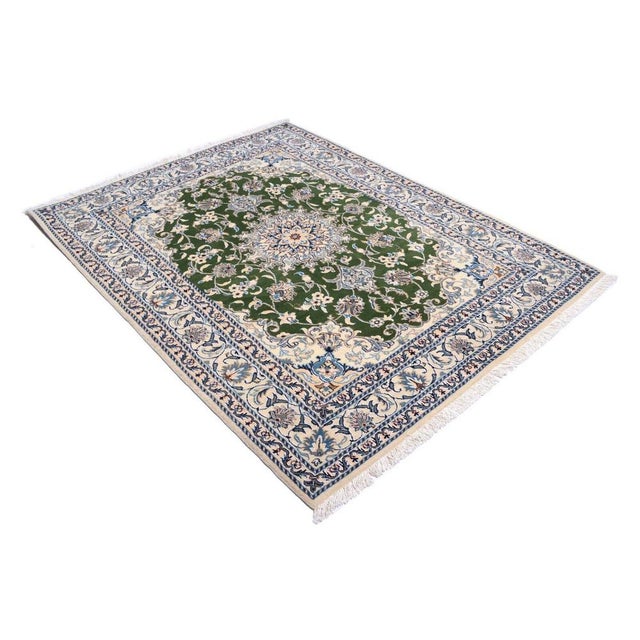 Middle Eastern Hand-Knotted Rug For Sale - Image 3 of 11