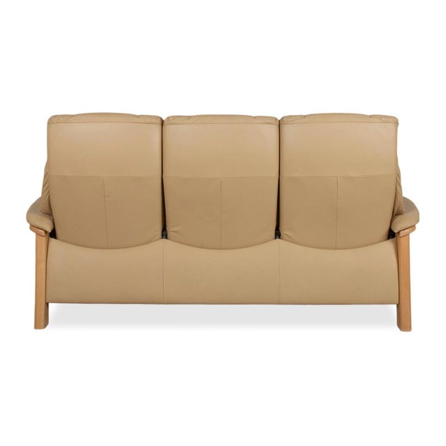 Windsor Three-Seater Leather Sofa from Stressless For Sale - Image 16 of 18