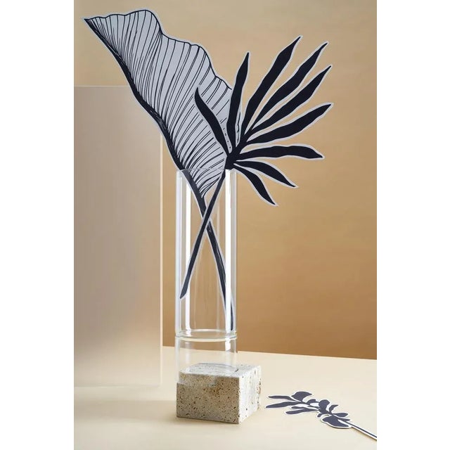 Gold Segno Vase by Giorgio Bonaguro For Sale - Image 8 of 9