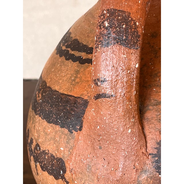 18th Century Bridal Jug Red Picher "Cantaro" From Calanda, Spain Terracotta Vase For Sale - Image 10 of 10