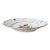 1990s Thun Czech Porcelain Pierced Floral Display Plate With Scalloped Gold-Trimmed Rim For Sale