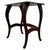 2000 - 2009 Antique English Carved Mahogany Side Table, 1900s For Sale - Image 5 of 10