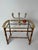 Hollywood Regency Hollywood Regency Hand-Crafted Tray Table in Brass and Faux Bamboo, 1960s For Sale - Image 3 of 17