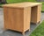 Ethan Allen Vtg. Ethan Allen Light Oak Transitional Style Computer/Writing Desk For Sale - Image 4 of 14
