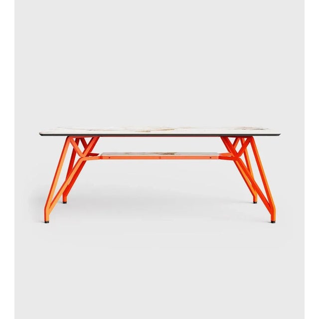 Landr Dining Table Conference Table by Felix Monza For Sale - Image 6 of 6