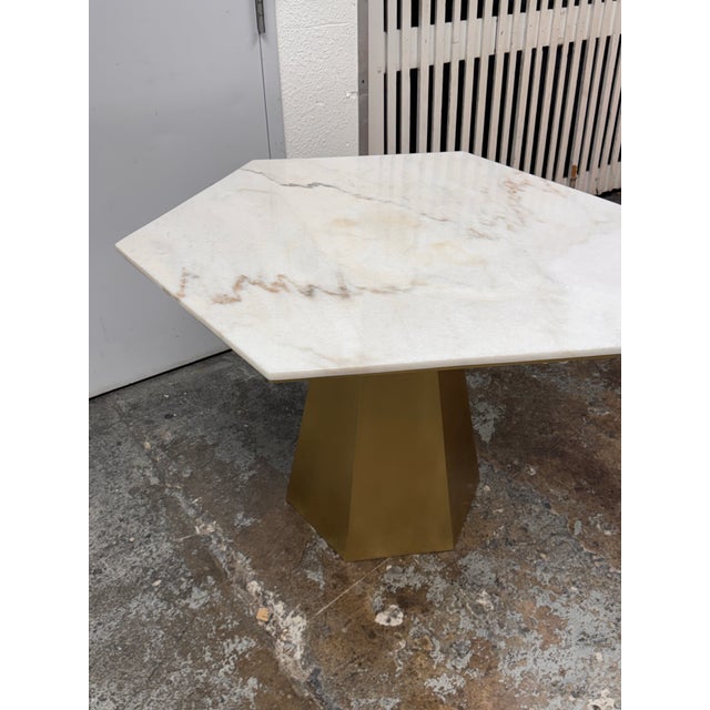 Noir Furniture Demetria Dining Table For Sale - Image 4 of 12
