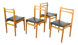 Vintage Dining Chairs by Gio Ponti for Stol Kamnik, 1966, Set of 4