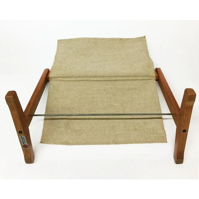 Wood Danish Magazine Rack in Teak from Furbo, 1960s For Sale - Image 7 of 8