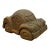 Vintage Hand Carved Wooden Car Sculpture in the Style of a Volkswagen Beetle For Sale