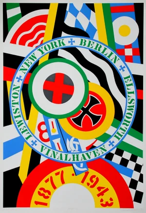 Robert Indiana, Hartley Elegies: KvF IV Serigraph