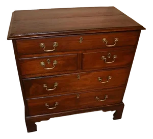 18th Century English Walnut "Bachelors Chest"