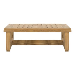 Montford Coffee Table - Natural Teak For Sale