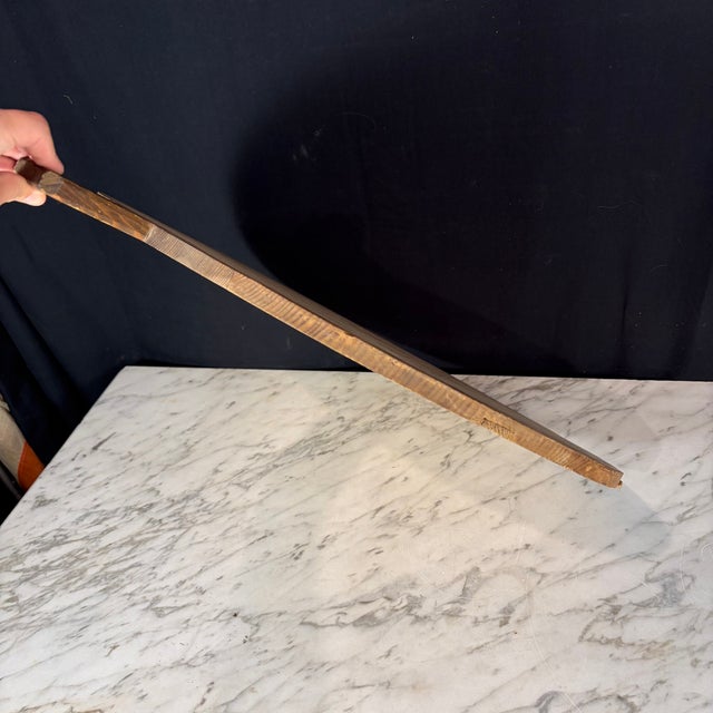 French French Round Bread Board or Dough Board For Sale - Image 3 of 3