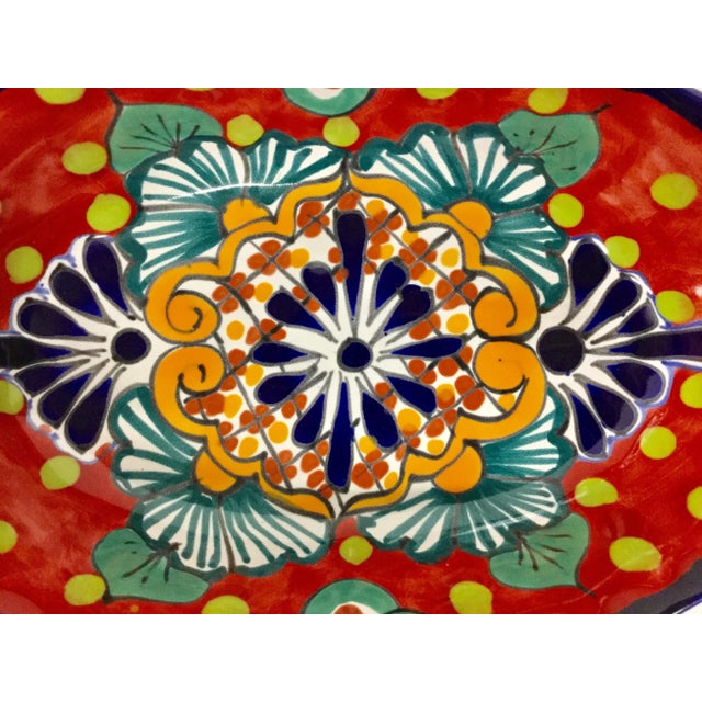 Mexican Bright Ceramic Condiment Bowls - A Pair For Sale - Image 12 of 13