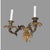 Antique Victorian Ornate Cast Metal 2 Light Candelabra Wall Sconce For Sale - Image 6 of 6
