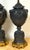 Mid 20th Century Warren Kessler Wedgwood Style Black Basalt Neoclassical Urn Lamps - a Pair For Sale In West Palm - Image 6 of 16