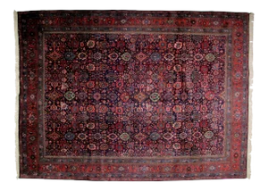 Persian Bijar Style Wool Rug - 9′10″ × 13′10″