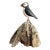 Carved Puffin Bird on Driftwood, Signed For Sale