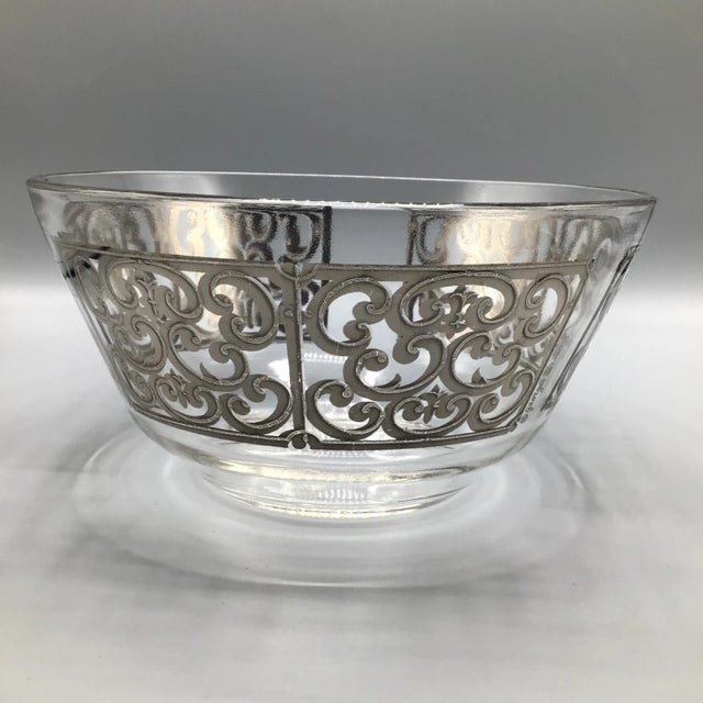 Glass Georges Briard Serving Bowl For Sale - Image 7 of 13